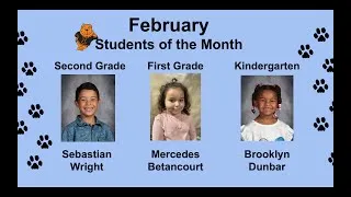Thumbnail: All February Nominees for Student of the Month
