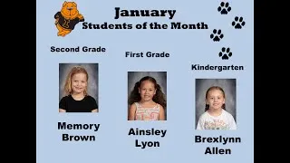 Thumbnail: January Eisenhower Student of the Month Nominees