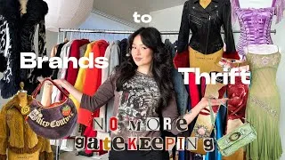 Thumbnail: I’m Done Gatekeeping: The BEST Brands to Thrift (Thrift Haul + Quality, Statement & Y2K Haul)