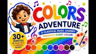 Thumbnail: Colors for Babies & Toddlers 🎨 | Learn Colors with Classical Music & Famous Art