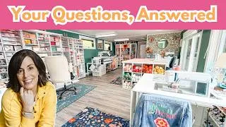 Thumbnail: New Paint, New Layout & Your Most Asked Craft Room Questions