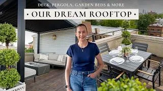 Thumbnail: Our Rooftop Was Falling Apart… So We DIY’d It | Roof Deck Makeover