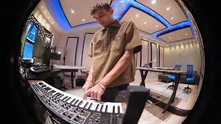 Thumbnail: Making 80s Synth Pop beats for FENIX FLEXIN | Producer Vlog 116