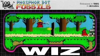 Thumbnail: Phosphor Dot Fossils: Wiz (arcade, 1985)