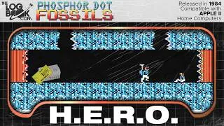 Thumbnail: Phosphor Dot Fossils: HERO (Apple II, 1984)