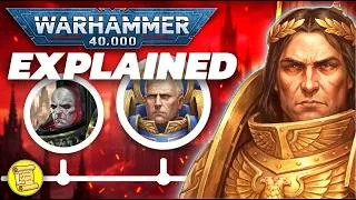 Thumbnail: The ENTIRE Warhammer 40K Timeline Explained