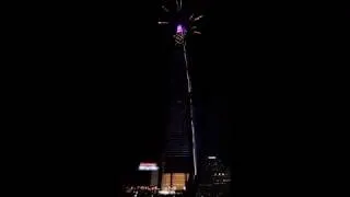 Thumbnail: New Years Fireworks at Lotte Tower Seoul Korea