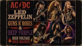 Thumbnail: AC/DC • Led Zeppelin • Guns N' Roses & Deep Purple 🔥 High Voltage Rock Machine | Inspired Tribute