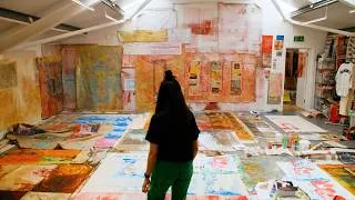Thumbnail: Artist Mandy El-Sayegh: A Visit to the Studio