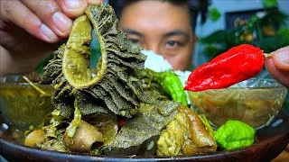 Thumbnail: Bawng chek Leh kawchhung🥓king chilli🌶️Mukbang🍱 Tui lutk 👍
