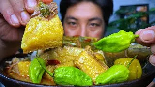 Thumbnail: Spicy🔥Pork Fats 🥩4 King chilli🌶️🥩Vawk Thau kan Thak tawk Leh Sap Hmarcha Dong🌶️Mukbang🍱