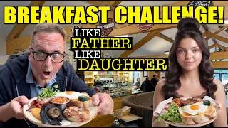 Thumbnail: My Youngest Daughter Takes On The Ultimate Breakfast Challenge!