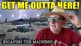 Thumbnail: Raging Fires, Gale Force Winds & Storms! Flying Jet2 Home to Leeds.