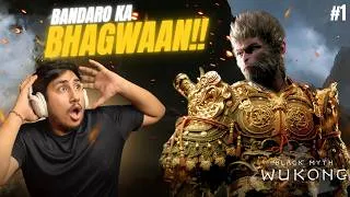 Thumbnail: BANDAR HI DEVTA HAI😳| Black Myth Wukong Gameplay Part 1