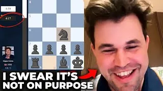 Thumbnail: Magnus is LATE to an ONLINE BLITZ Game “I SWEAR IT’s NOT ON PURPOSE”