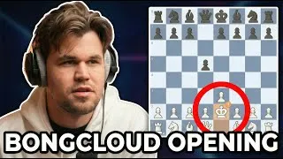 Thumbnail: Magnus Carlsen PLAYS Bongcloud Opening in the FIRST GAME of 2026!