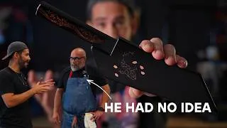 Thumbnail: I Told a Michelin Chef I Was a Filmmaker. I Actually Made Him a Knife.