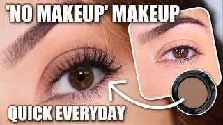 Thumbnail: The Easiest No Makeup Makeup Look | 1 Eyeshadow, 30 Seconds