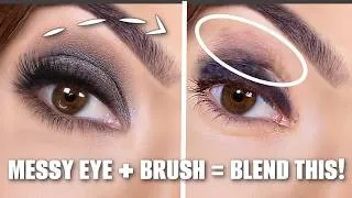 Thumbnail: The Secret to Blending a Messy Smokey Eye
