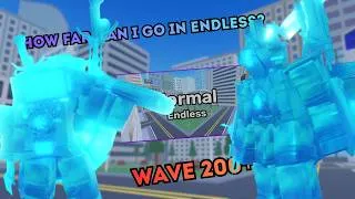 Thumbnail: How far can I go in endless? (Skibi defense)