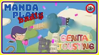 Thumbnail: Happy INTERNATIONAL MASTURBATION DAY! | Manda Plays Badly: Genital Jousting