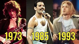 Thumbnail: Greatest Live Performance Every Year (1965-2025)