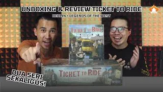 Thumbnail: Unboxing Ticket to Ride: Berlin & Legend of the West | The Maple