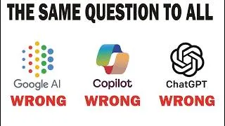 Thumbnail: The same navigation question to 3 AI's.  They were all wrong.