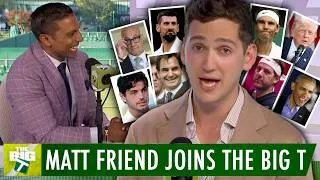 Thumbnail: Comedian Matt Friend Becomes Federer, Djokovic, Nadal & MORE on the Tennis Channel