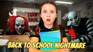 Thumbnail: I Got TRAPPED Inside A Haunted School | The McCartys Back To School Nightmare 