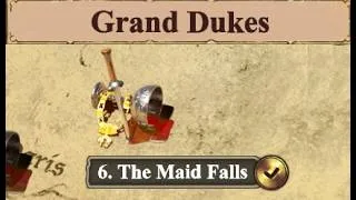 Thumbnail: Age of Empires II: Grand Dukes 6 The Maid Falls Speedrun World Record (3:34)