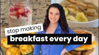 Thumbnail: 5 High-Protein Breakfasts I Meal Prep on Repeat