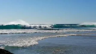 Thumbnail: Windy waves Noordhoek beach 4K