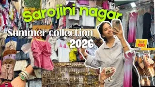 Thumbnail: Sarojini Nagar Market New Delhi | Latest Summer Collection 2026 