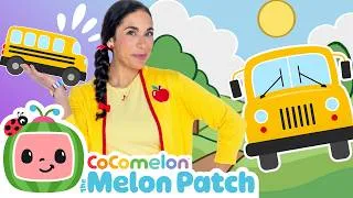 Thumbnail: Back to School with Ms. Appleberry | Wheels on the Bus | The Melon Patch Learning Videos For Kids