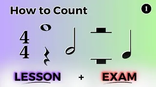Thumbnail: Reading Basic Rhythms PART 1 || Lesson + Exam (COMBINED VIDEO)