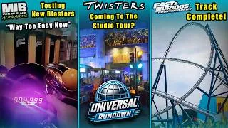 Thumbnail: New Twisters Ride, MIB Testing, Ride Closures, Epic AP's, Drift, & More Universal Studios News