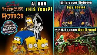 Thumbnail: Simpsons at HHN THIS Year?! Ozzy & Killer Klowns Houses, Purge Show & More Universal HHN News