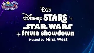 Thumbnail: D23 Stars: Star Wars Trivia Showdown Hosted by Nina West (Ashley Eckstein & Ming-Na Wen Play)