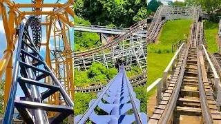 Thumbnail: Every Roller Coaster At Kennywood!  Front Seat POVs! Steel Curtain! Phantom's Revenge! Thunderbolt!