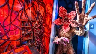 Thumbnail: Stranger Things 5 Haunted House - 4K LOWLIGHT POV - Halloween Horror Nights Hollywood 2026