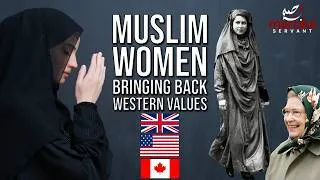 Thumbnail: MUSLIM WOMEN BRING BACK WESTERN VALUES!