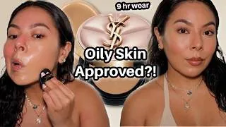 Thumbnail: YSL Soft Glow Cushion Foundation Review | 9 Hour Wear Test on Oily Skin ⭐