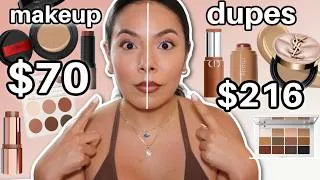Thumbnail: High- End vs Drugstore Makeup Dupes| Can YOU tell the difference?