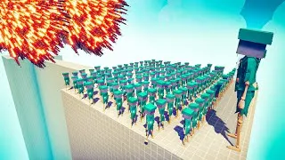 Thumbnail: 100x MINECRAFT STRAY + GIANT vs EVERY GOD - Totally Accurate Battle Simulator TABS