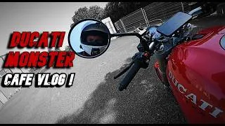 Thumbnail: ducati monster vlog to the cafe !