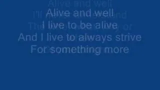Thumbnail: Rise Against - Alive And Well (with lyrics)