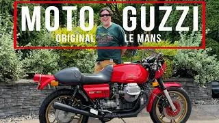 Thumbnail: First Generation 1977 Moto Guzzi Le Mans | History, Restoration & Road Stories 🇮🇹