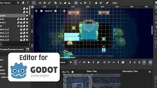 Thumbnail: The Best Godot Level Editor That I Found - Jarred Defense Devlog 3
