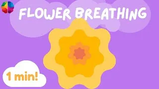 Thumbnail: FLOWER🌼Breathing//Calm & Focus for Kids! A Quick Relaxing Mindfulness Exercise